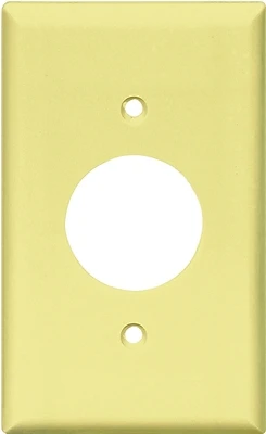 Eaton Cooper Wiring 2131V-BOX Wall Plate, 1-Gang, Ivory