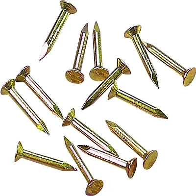 Knape & Vogt 255-81nbr Brass Nails For 255 Series Steel Pilaster Standards - 650 Count