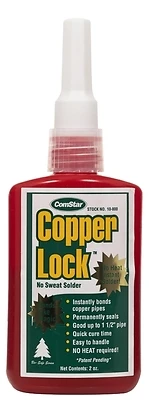 International Copper Lock No Heat Solder 2 Oz Model 10-800