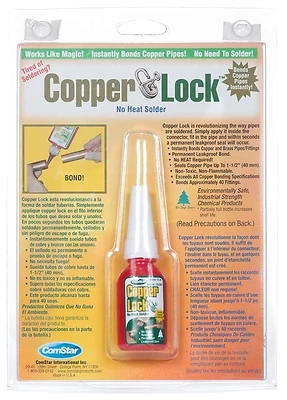 Copper Lock No Heat Solder 10ml - Instant Leak-proof Bonding Solution