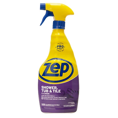 Zep ZUSTT32PF Shower, Tub & Tile Cleaner, Trigger Spray, 32 Oz.