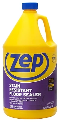 Zep ZUFSLR128 Floor Sealer, Stain Resistant, 1 Gal Concentrate