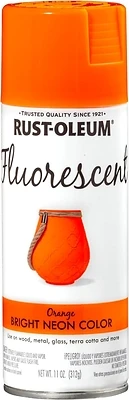 Specialty Spray Paint, Fluorescent Orange, 11-oz.
