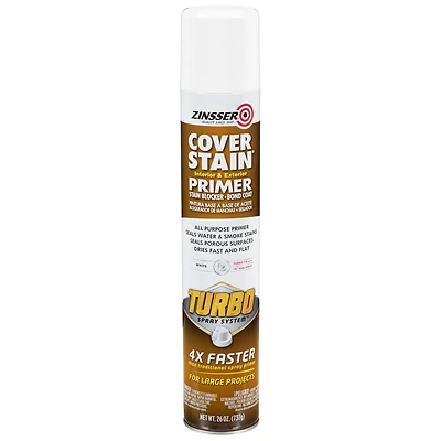 Zinsser 352066 Cover Stain Primer Spray, Oil Based, 26 Oz.