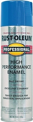 Rust-Oleum Fast Dry Professional High-Performance Enamel Spray Paint, Safety Blue, 15 oz