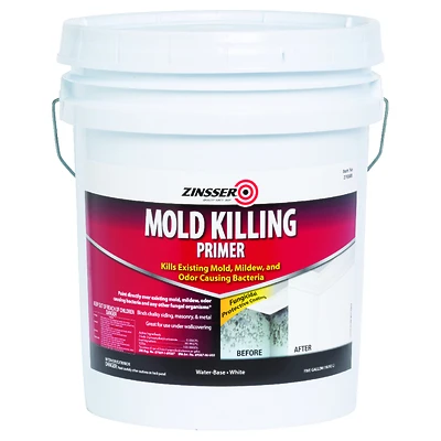 Mold Killing Primer, White, 5 Gallon