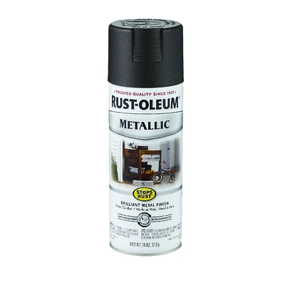 Rust-Oleum 248636 Stops Rust Metallic Spray Paint, Oil-Rubbed Bronze, 11 Oz