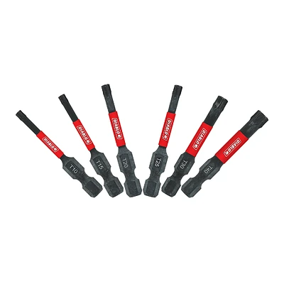 Diablo DTV2-S6 Drive Bit, T10, T15, T20, T25, T30, T40 Drive, Torx Drive, 2 in L