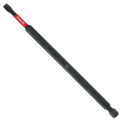 Diablo DSQ26P1 Drive Bit, #2 Drive, Square Drive, 1/4 in Shank, Hex Shank, 6 in L, Steel
