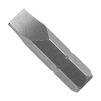 Diablo DSL8101P2 Drive Bit, #8 to 10 Drive, Slotted Drive, 1/4 in Shank, Hex Shank, 1 in L, Tool Steel