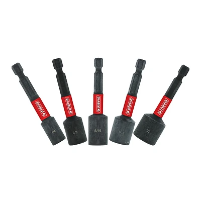Magnetic Nut Setter, 2-9/16-In., 5-Pc.