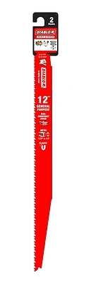 Ds1214bgp2 12 In. 8/14 Tpi Bi-metal Reciprocating Saw Blade (2-pack)