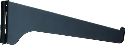 Knape & Vogt 180 BLK 12 Shelf Bracket, Black Steel, 12-In.