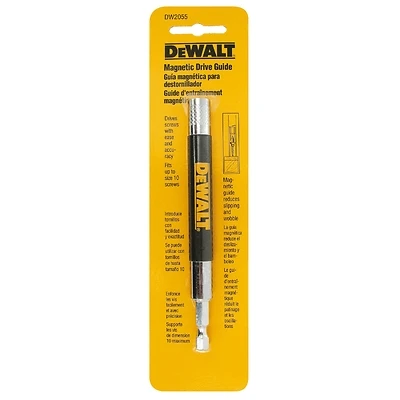 DeWalt DW2055 Magnetic Drive Guide, 1/4 In. Hex Drive, 6 In.