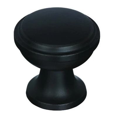 Westerly Cabinet Knob, Black Bronze, 1-3/16 In.