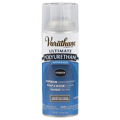 Varathane 200181 Diamond Polyurethane Spray, Semi-Gloss, 11.25 oz.
