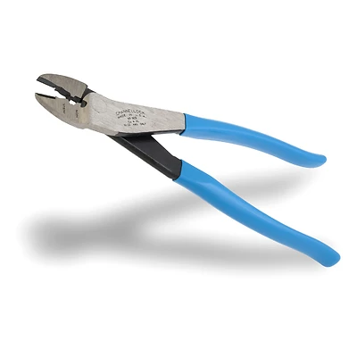 Channellock 909 Crimping Tool With Cutter, 9.5-In.