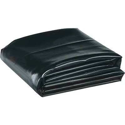 PVC Pond Liner, Black, 8 x 12 Ft.
