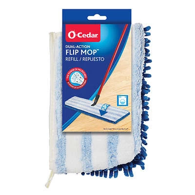 Dual Action Microfiber Flip Mop Refill