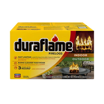3-Hour Firelogs, 4.5-Lbs. Each