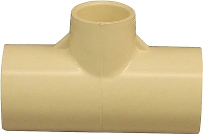 Nibco T00180D CPVC Pipe Tee, 3/4 x 3/4 x 1/2 In.