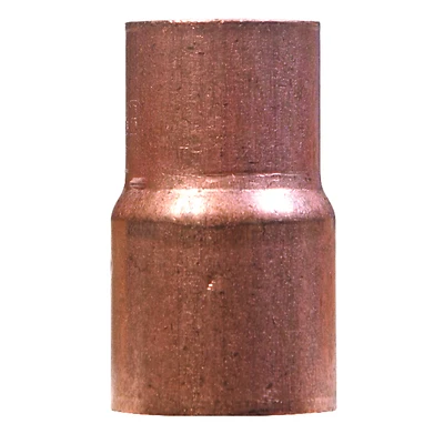 3/8 In. Ftgxc Copper Reducing Coupling, Sweat/solder, Model W00860c, Pack Of 25