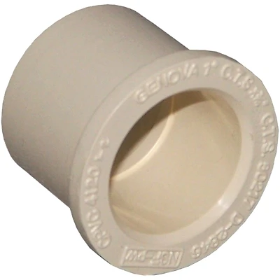 Nibco T00231C CPVC Pipe Reducing Bushing, 1 x 3/4 In.