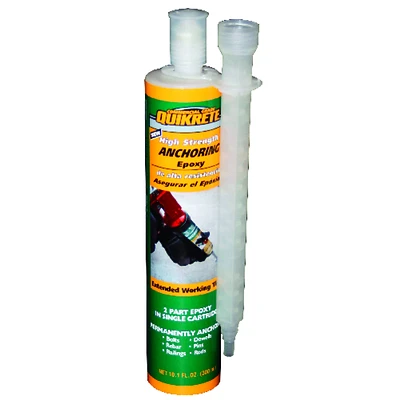 Quikrete 8620-31 High-Strength Anchoring Epoxy, Gray, 8.6 oz