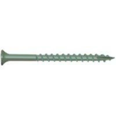 No. 10 X 4 In. Green Star Bugle Head Deck Screws 250 Pk With T25 Bit
