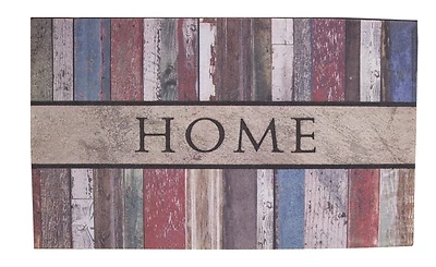 T1995 Door Mat, 30 In L X 18 In W, Flocking Pattern, Polyester Surface
