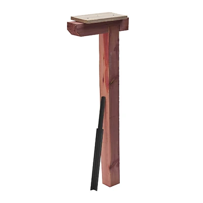 Gibraltar Mailboxes DPK000AM Cedar Drive-In Mailbox Post, 41 In.
