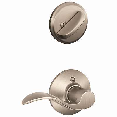 F59acc619rh Accent Inside Trim Right Hand Satin Nickel