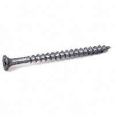282178 Silver Dacro Deck Screws, #8 X 3 Inch, 1 Pound
