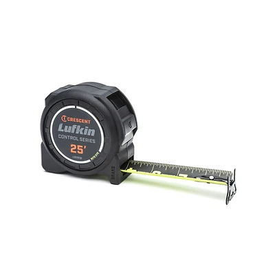 Lufkin Control Series 25 Ft X 1-3/16 In. Tape Measure, Model L1025cb, 1 Pk