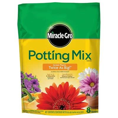 8-quart Potting Soil Mix For Thriving Plants