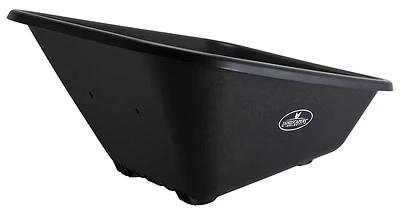 Vulcan 34572 Wheelbarrow Tray, Polymer, Black, 8 Cu-Ft