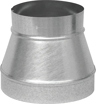 Gv1269 9 X 6 In 26 Ga Galvanized Stove Pipe Reducer/increaser