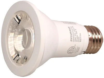 Sylvania 79279 PAR20 LED Flood Bulb, 6W (50W Eqv), 3000K, E26