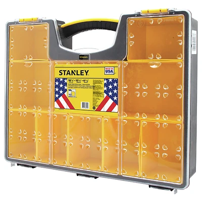 Stanley STST14710 Small Parts Organizer, 10-Compartment, 17-1/2 In.