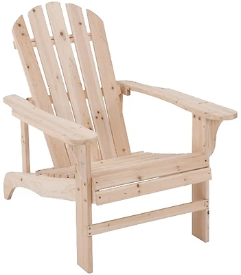 Jn-16n Adirondack Chair, Cypress Frame, 36-3/4 In H, 20-1/2 In D