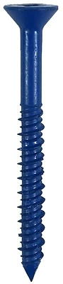 Anchors 633t Flat Head Concrete Screws 1/4" X 2-3/4" - Box Of 100