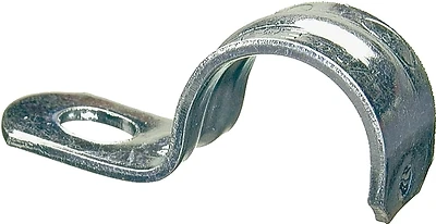 2-1/2 In Rigid 1-hole Strap 61125 Pack Of 10 For Indoor/outdoor Use