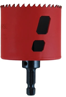 Morse MHSA40C Bi-Metal Hole Saw With Arbor, 2-1/2 In.