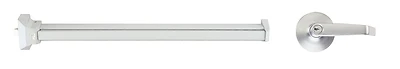 Mintcraft 8000-80ls-as Door Lever/key, Silver, 6-pack, 1-3/4 In Thick Door