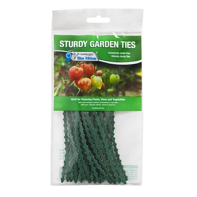 Gardener's Blue Ribbon T013B Garden Tie, 8 in L, Plastic