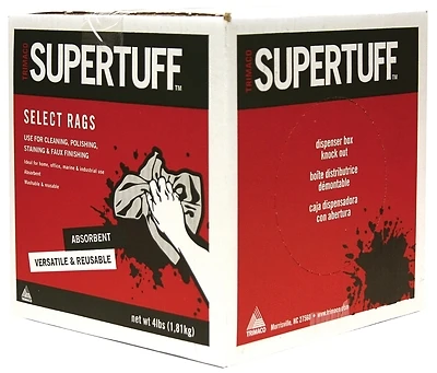 10805 Colored Cotton Wiping Cloths, 5 Lb, Supertuff Knit Rags