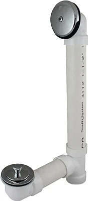 620lapvc Bath Drain Assembly Lift & Turn - Schedule 40 Chrome Finish