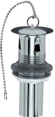 Pp20219 Chrome-plated Pullout Drain Plug 1-1/4 In X 5 In Assembly