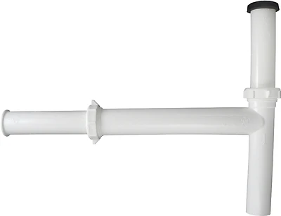 Pp335w Adjustable Disposal Kit For Insinkerator, White, 10 To 15 In.