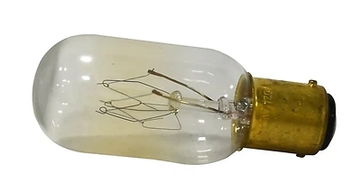 25 Watt Clear Appliance T8dc Bulb, 120 Volt, Incandescent